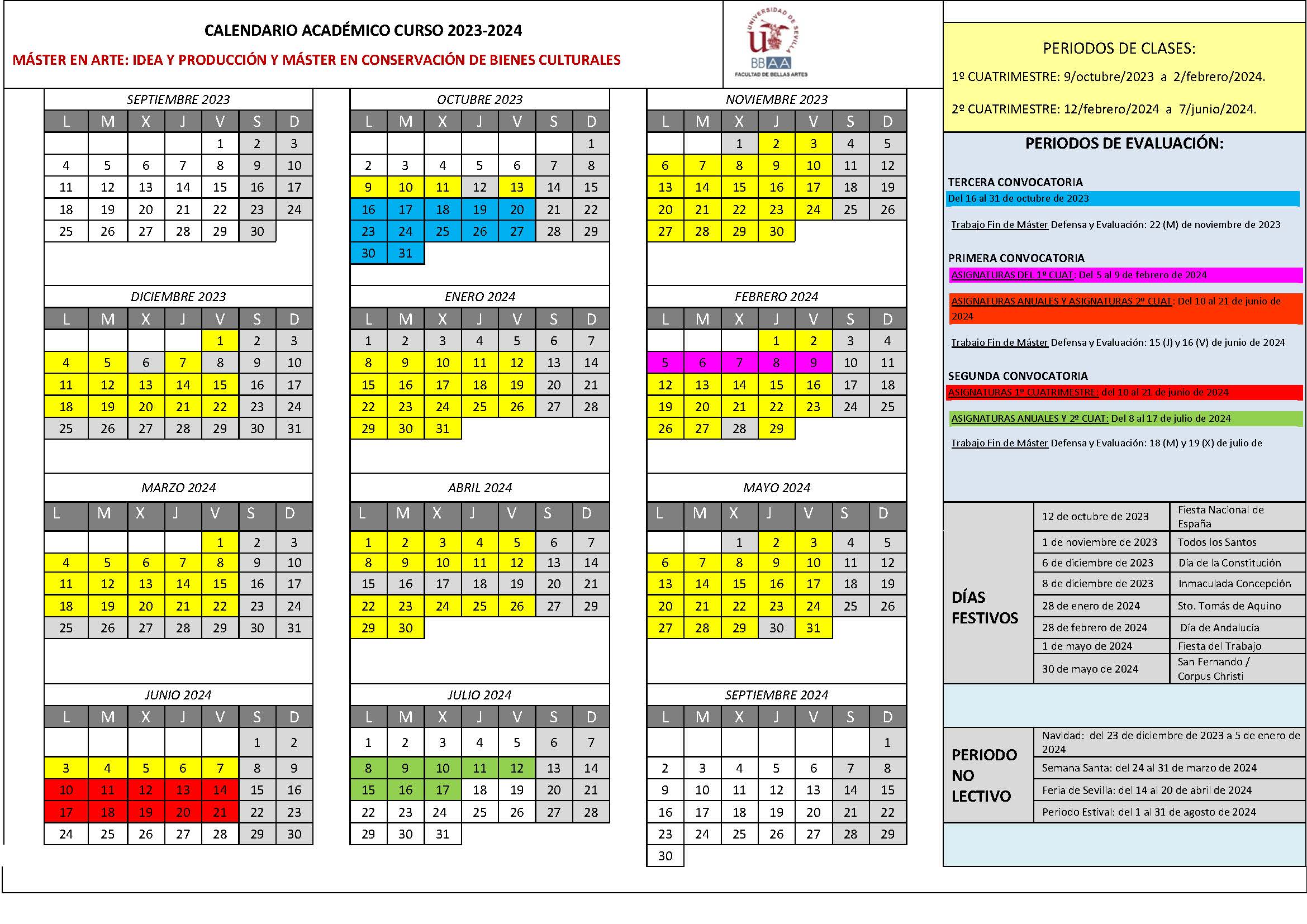 Calendario  Académico 21.01.24